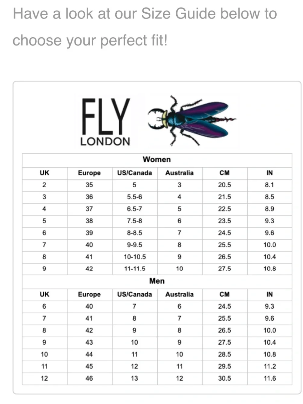 Fly London these fly